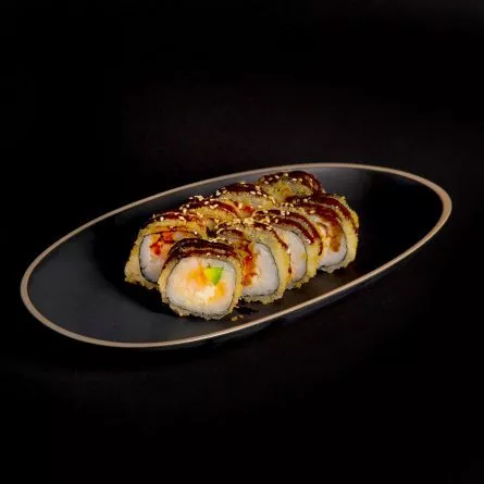 #044 Sake Tempura maki