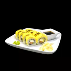#029 Cheddar sake maki